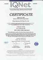 ISO-14001 Cer.