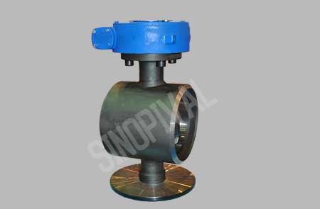 Butt-welded Double Eccentric Butterfly Valve