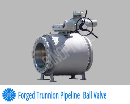 Forged Trunnion Pipeline Ball Valve