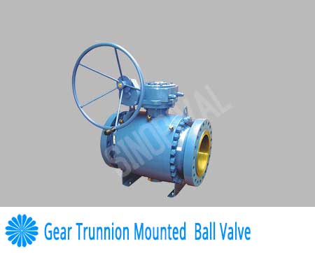 Gear Trunnion Mounted Ball Valve