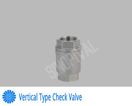 Vertical Type Check Valve